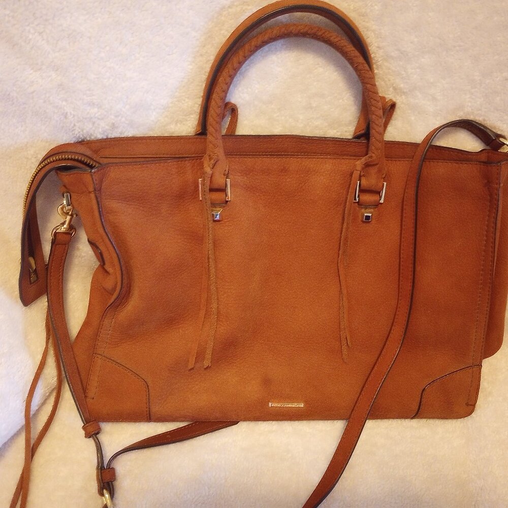 Rebecca Minkoff suede handbag